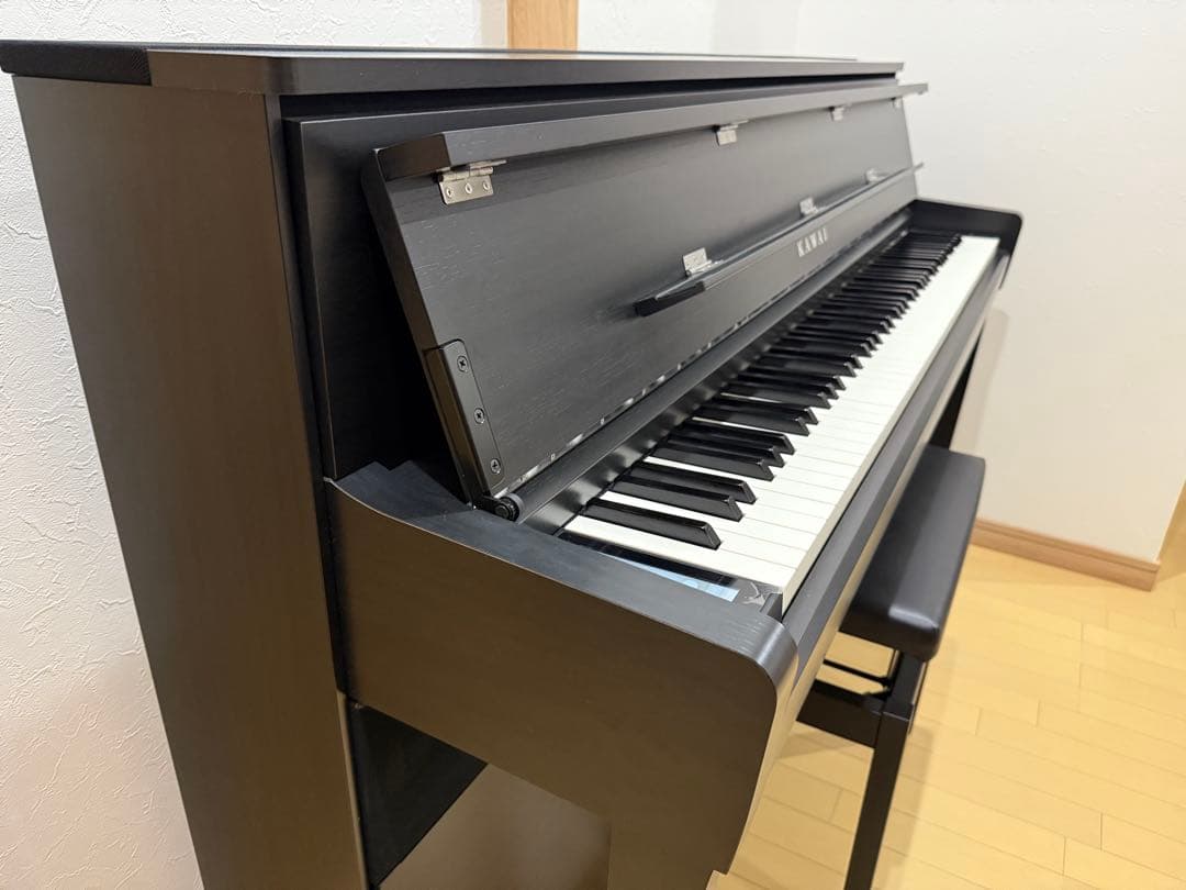 【年末年始の最終値下げ】KAWAI デジタルピアノ 88鍵 黒 椅子付き