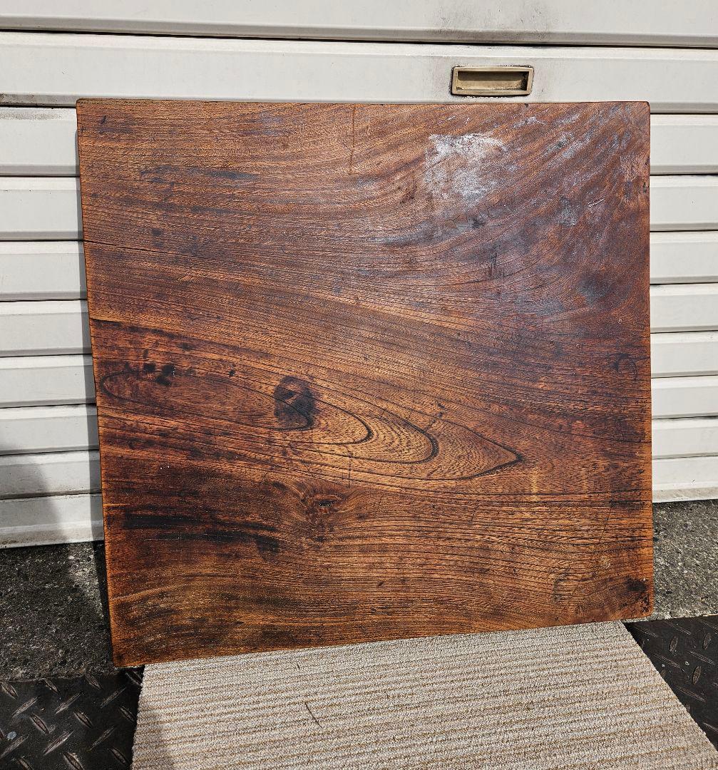 ジャパンヴィンテージ 一枚板 こたつ板天 厚さ約4cm 炬燵板 無垢材 木製