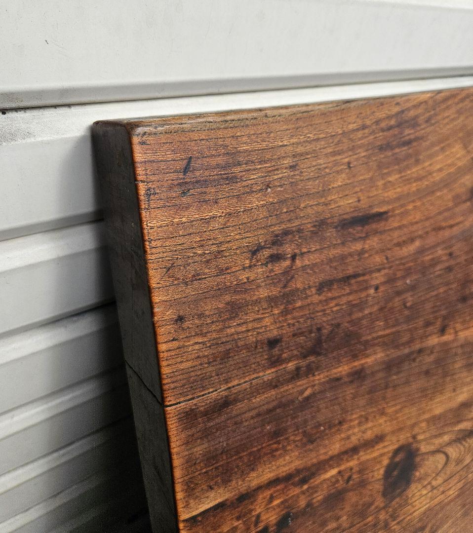 ジャパンヴィンテージ 一枚板 こたつ板天 厚さ約4cm 炬燵板 無垢材 木製