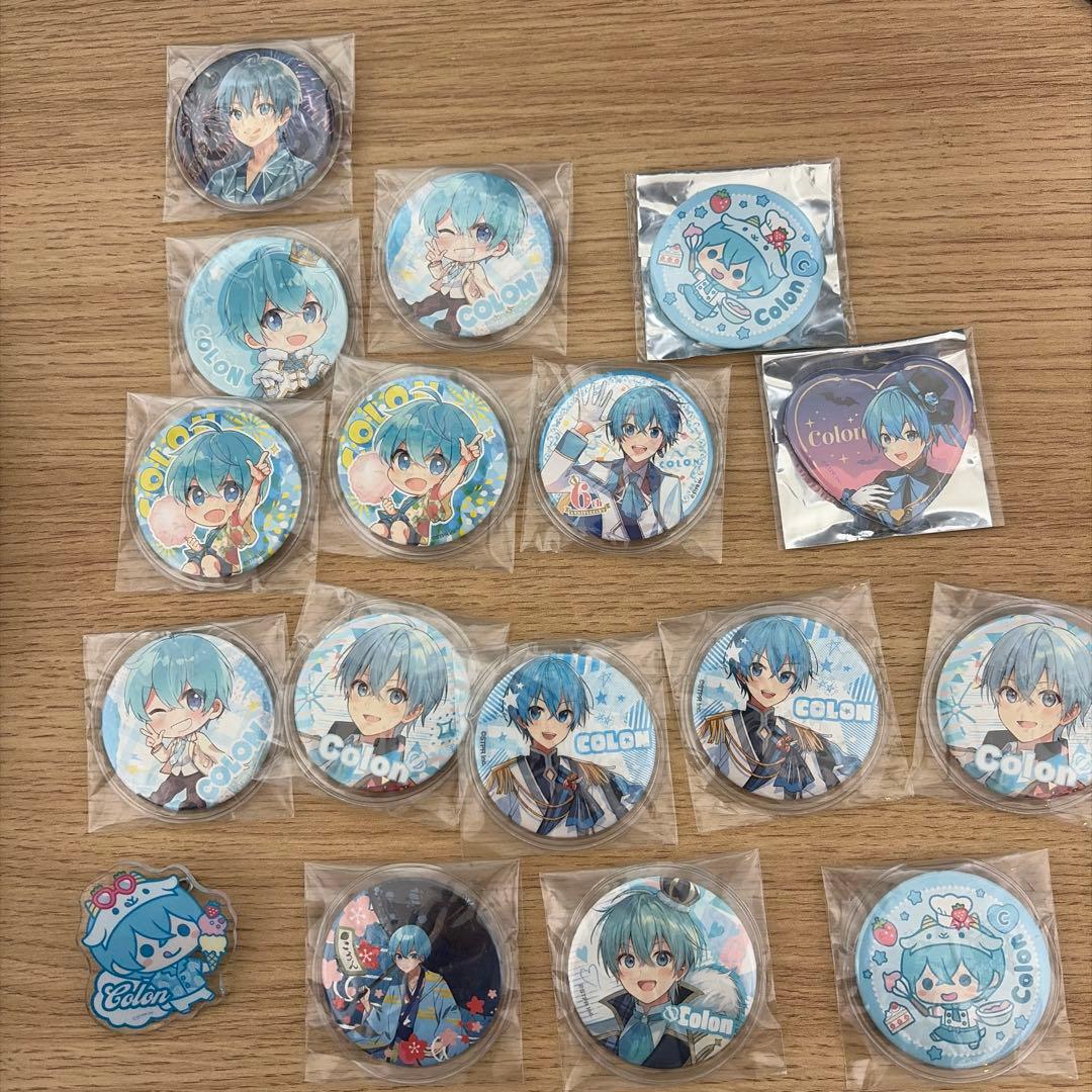 すとぷりころんくん缶バッジ 17個セット