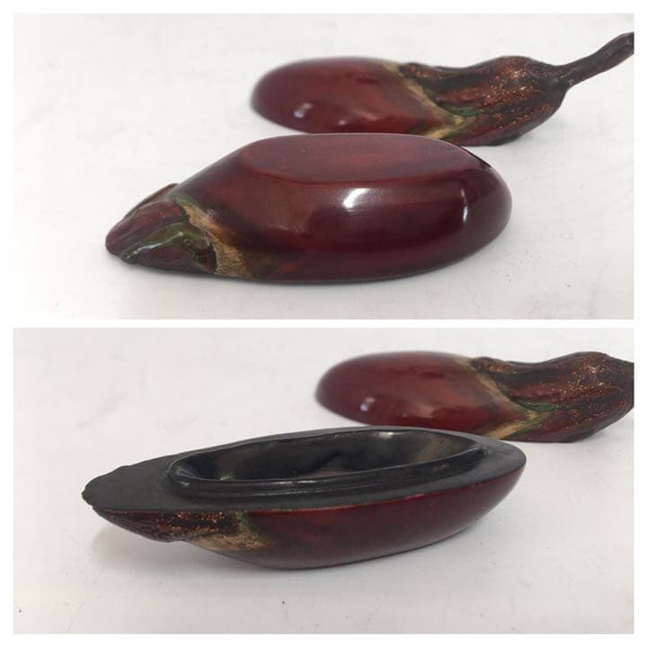 古美術　茶道具　香合　乾漆香合；H—231