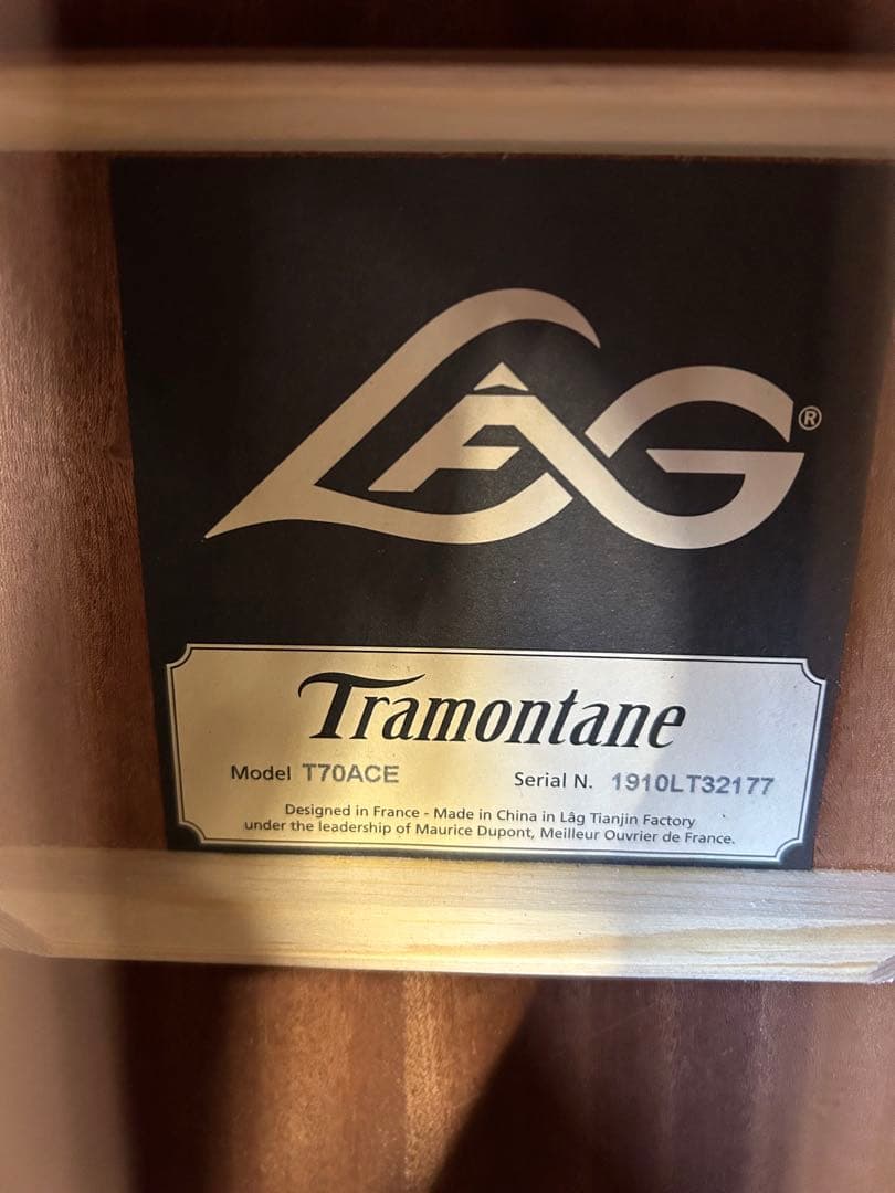 ♦︎①LAG T70ACE エレアコ ラグ