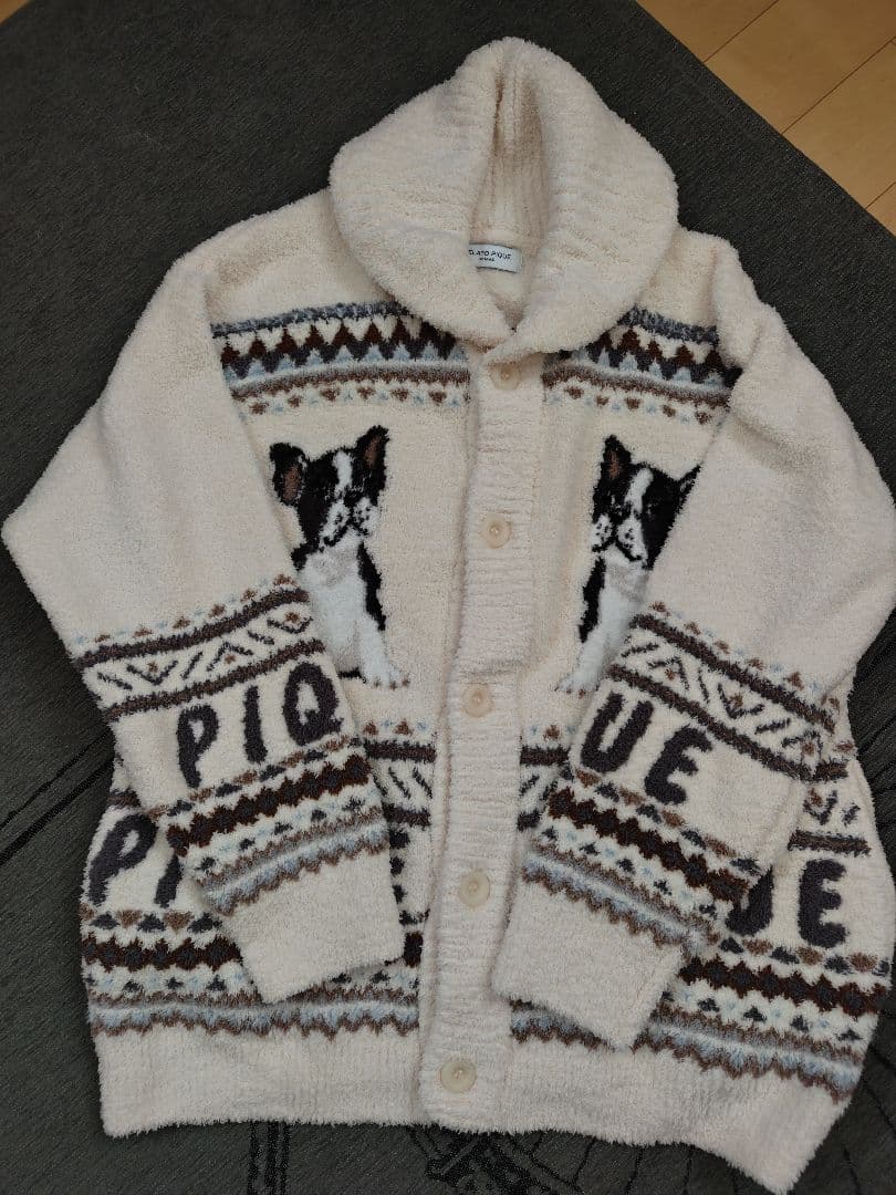 gelato pique ジェラートピケ DOGジャガードカウチン