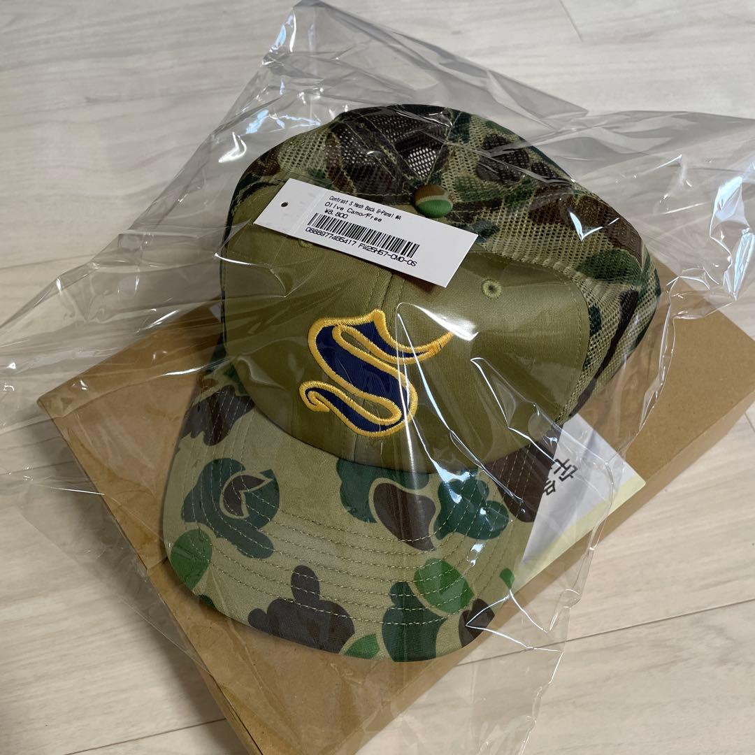 帽子 25FW Supreme contrast S mesh Back