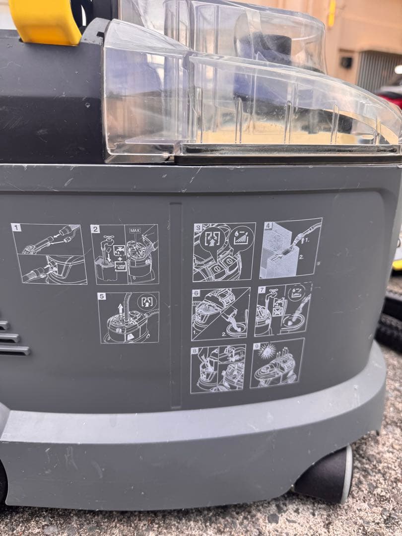 Kärcher ケルヒャー　バキューム　カーペットシートリンサー　本体