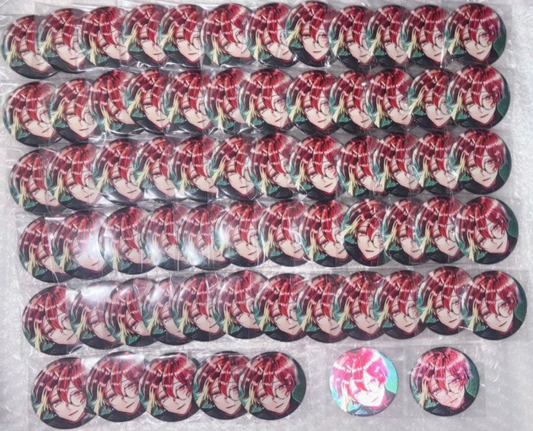 【年末限定】悪魔執事と黒い猫　バト缶　缶バッジ　フェネス　67点　あくねこ