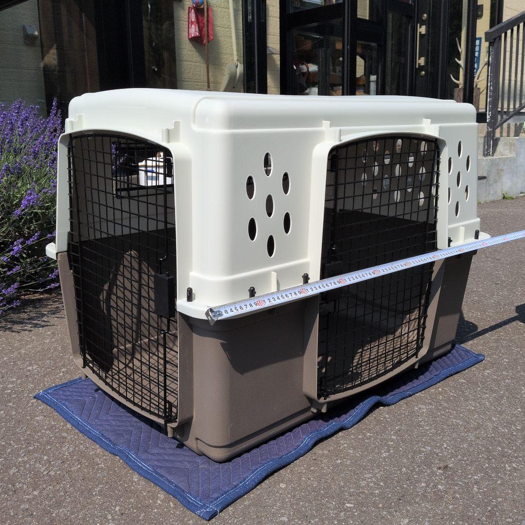 2面ドア　ペットロッジ ＤＤクレート Ｌサイズ 犬用ハウス