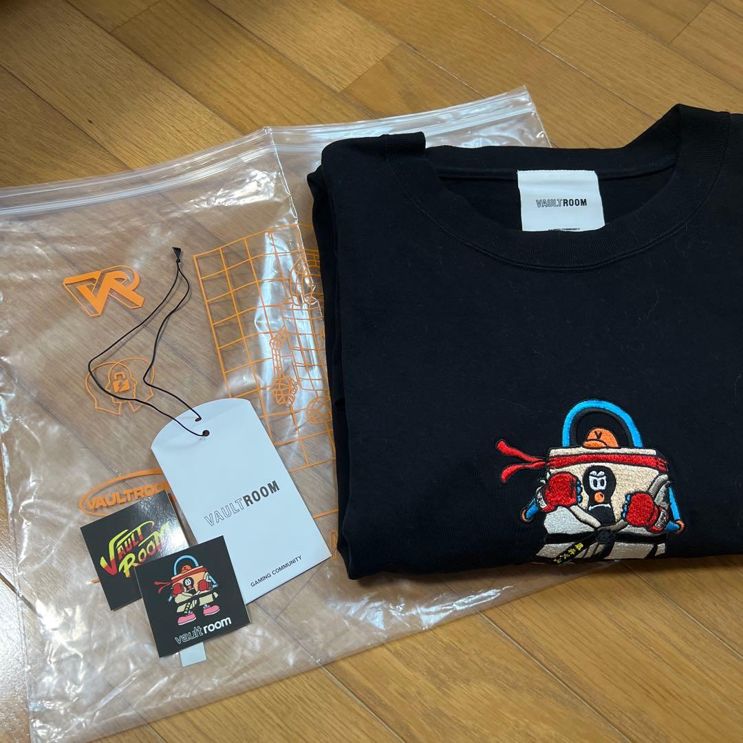 vaultroom RYU COS BIG L/S TEE / BLK 長袖