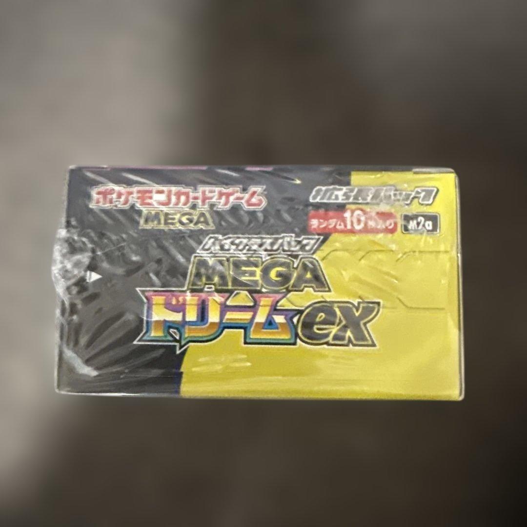 フ*ム様 ポケモンカードゲーム シュリンク付き MEGA ドリームex 1BOX