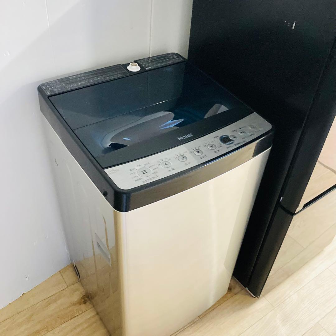 オシャレでカッコいいガラストップ冷蔵庫一人暮らし家電セット大阪、大阪近郊配送無料