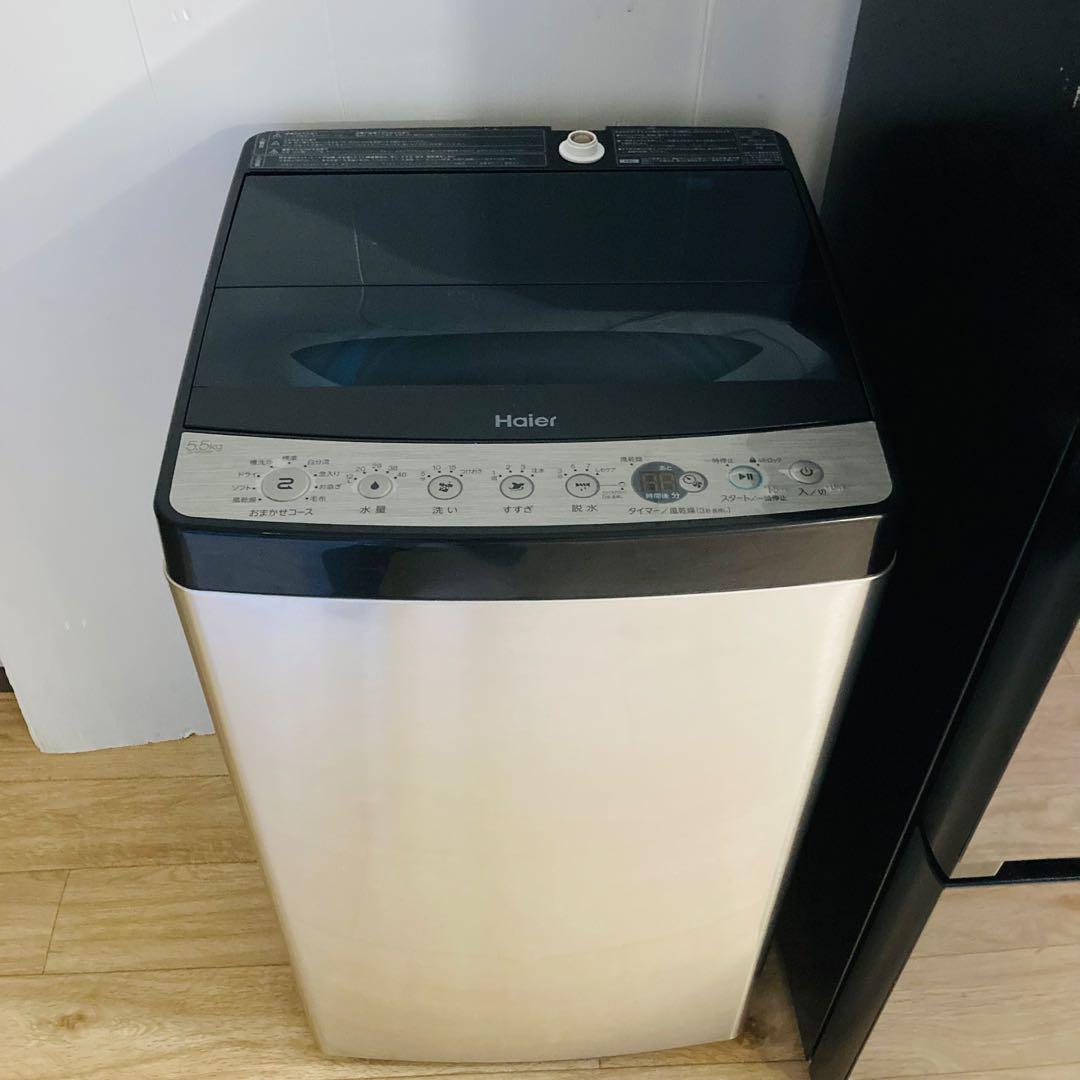 オシャレでカッコいいガラストップ冷蔵庫一人暮らし家電セット大阪、大阪近郊配送無料