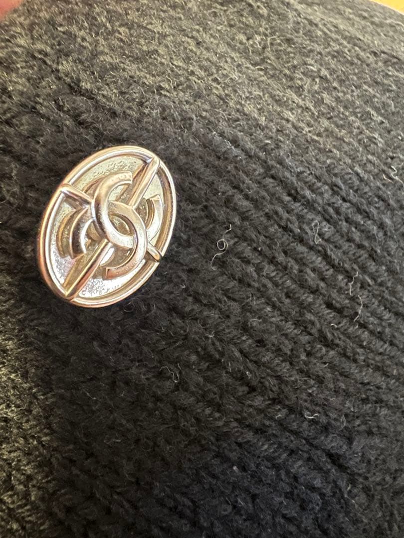 【匿名配送 美品】CHANEL シャネル サイドダブルジップニットスカート XS