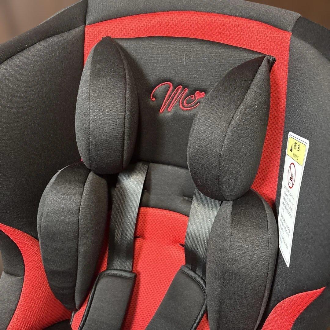 【美品】マムズキャリー　レジェ　ブラックレッド　説明書付き　新生児対応