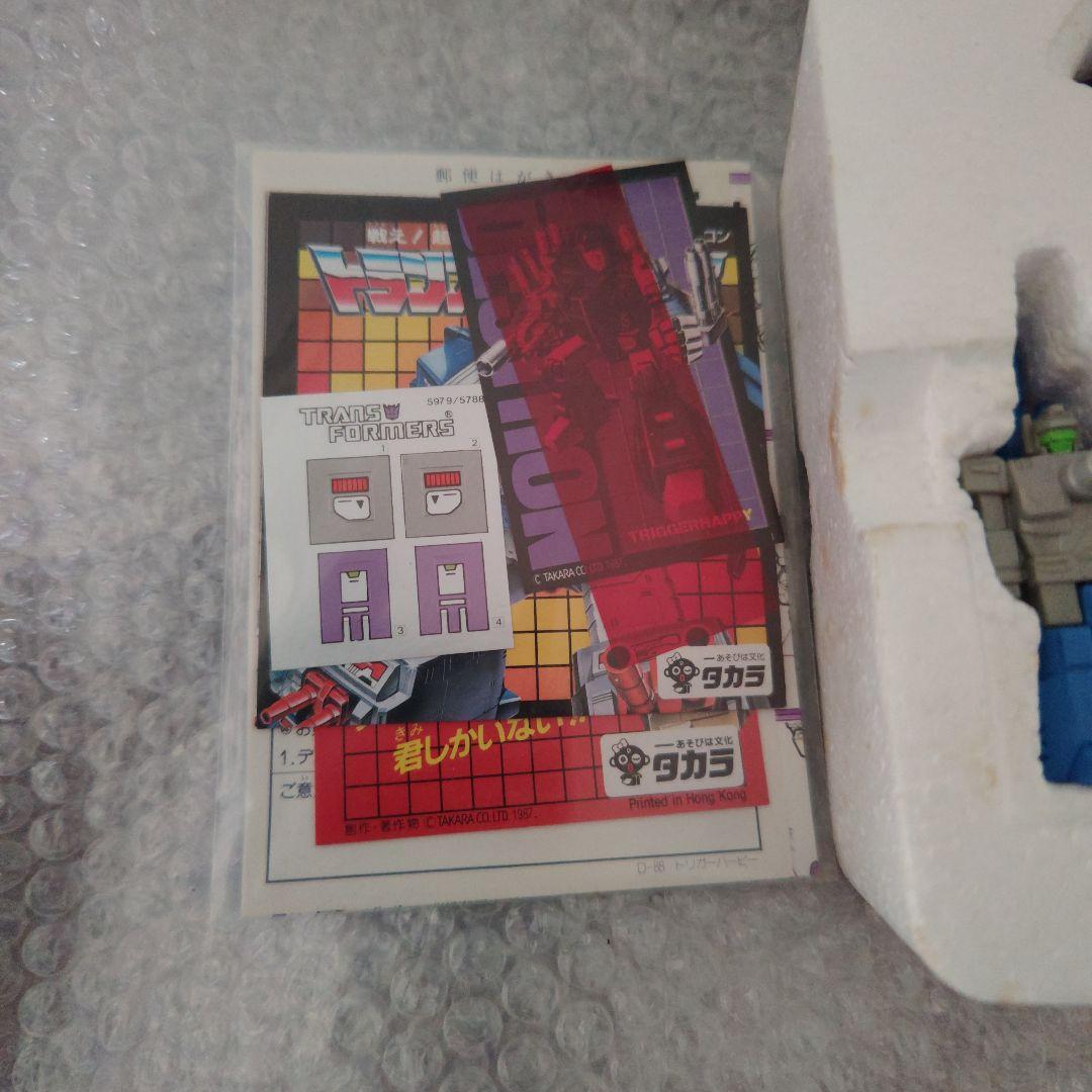 トランスフォーマー　タカラ　ターゲットマスター　トリガーハーピー　シール未使用