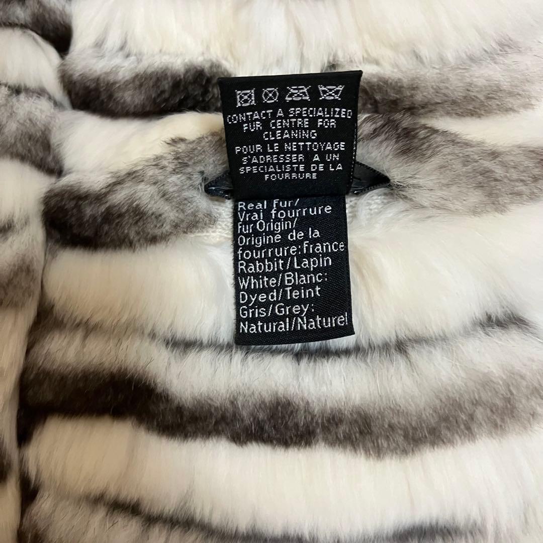 美品】CHANEL オリラグ マフラー ココマーク CC シャネル リアルファー