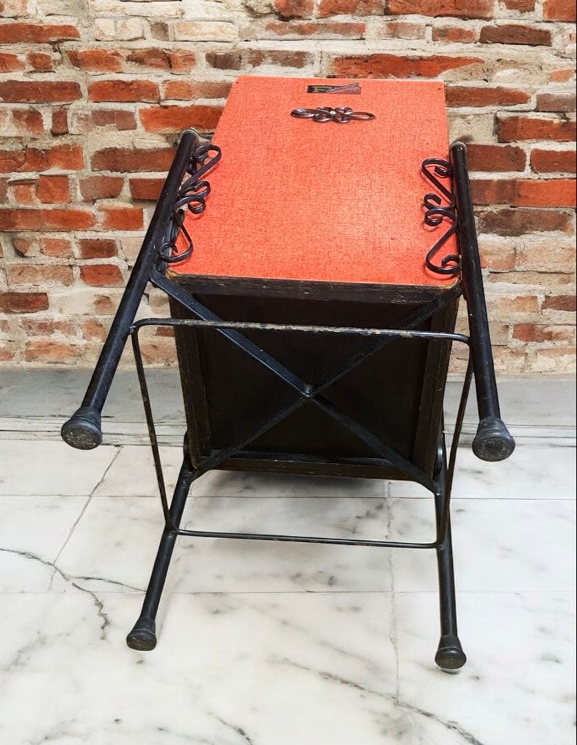 ミッドセンチュリー★藤栄（FUJIスワン）のプランターカバー　ダストボックス