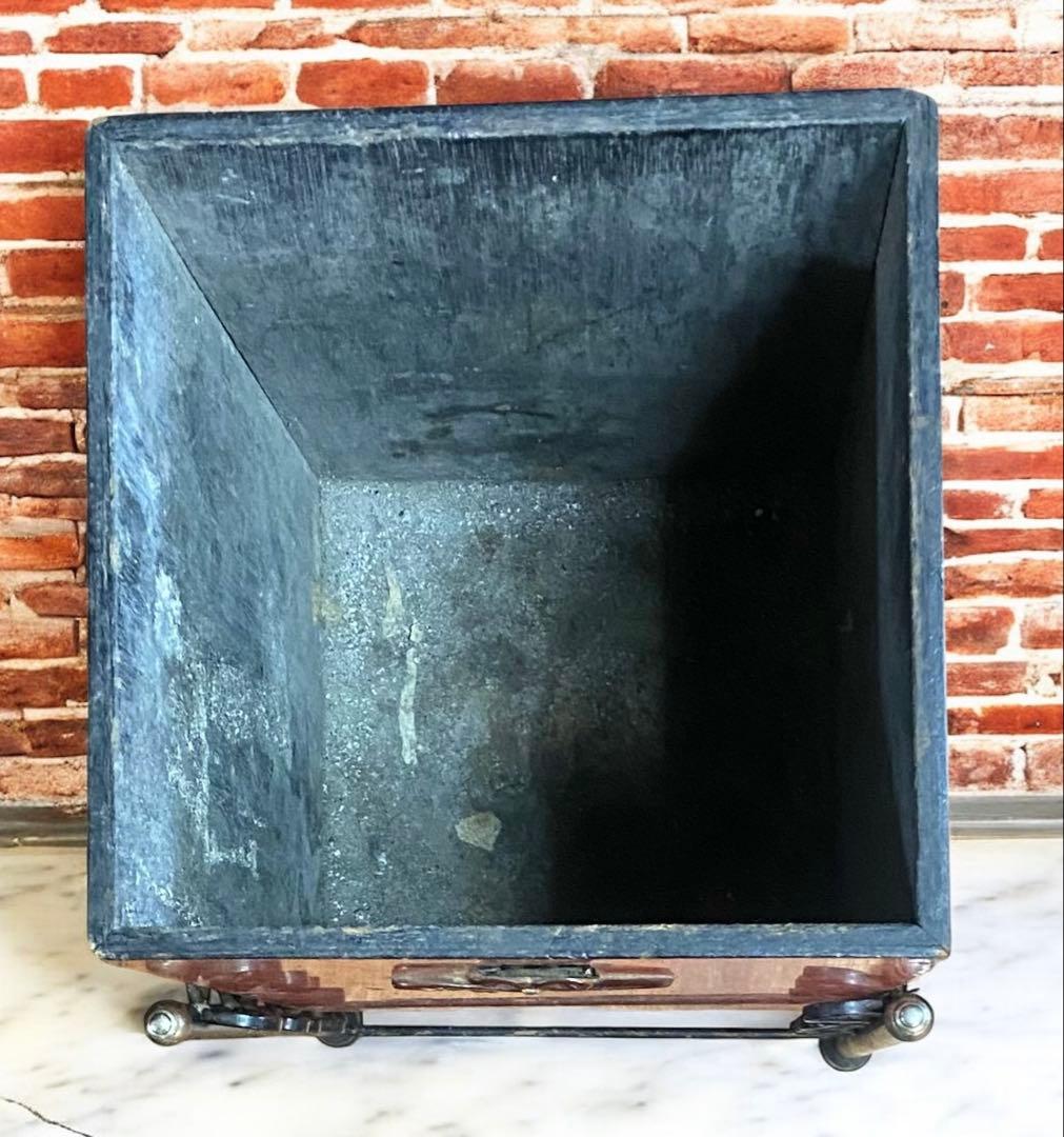 ミッドセンチュリー★藤栄（FUJIスワン）のプランターカバー　ダストボックス