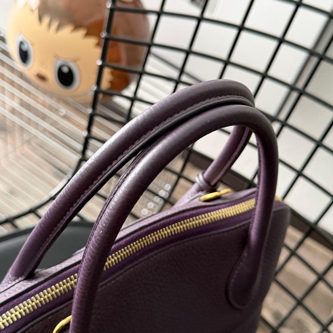 HERMES ボリード 31 レザン トリヨンクレマンス ショルダーバッグ