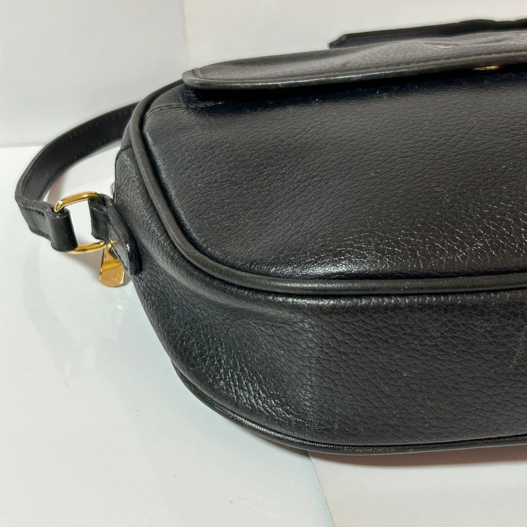 Burberrys バーバリーズ ショルダーバッグ ブラック レザー レディース