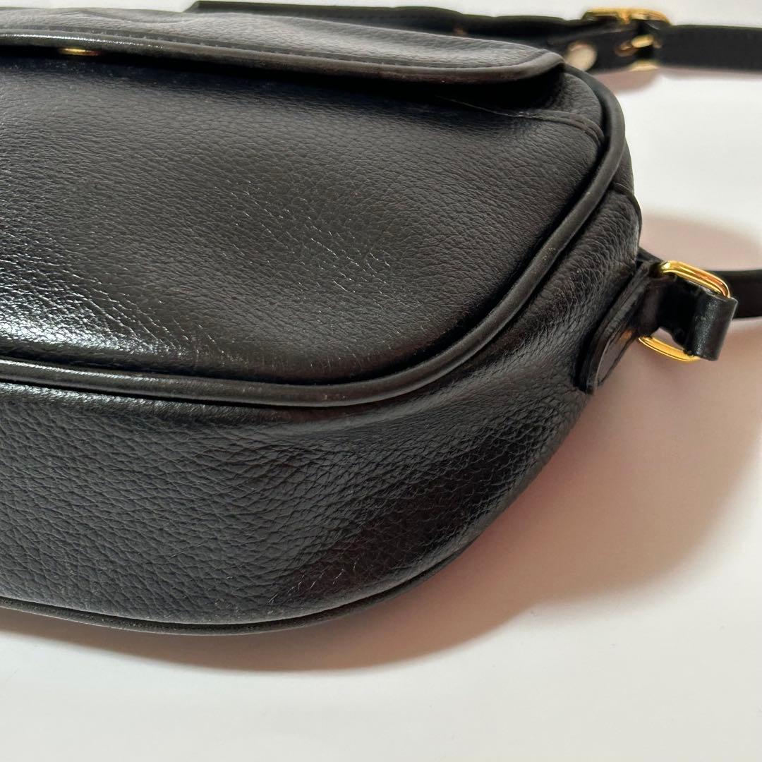 Burberrys バーバリーズ ショルダーバッグ ブラック レザー レディース