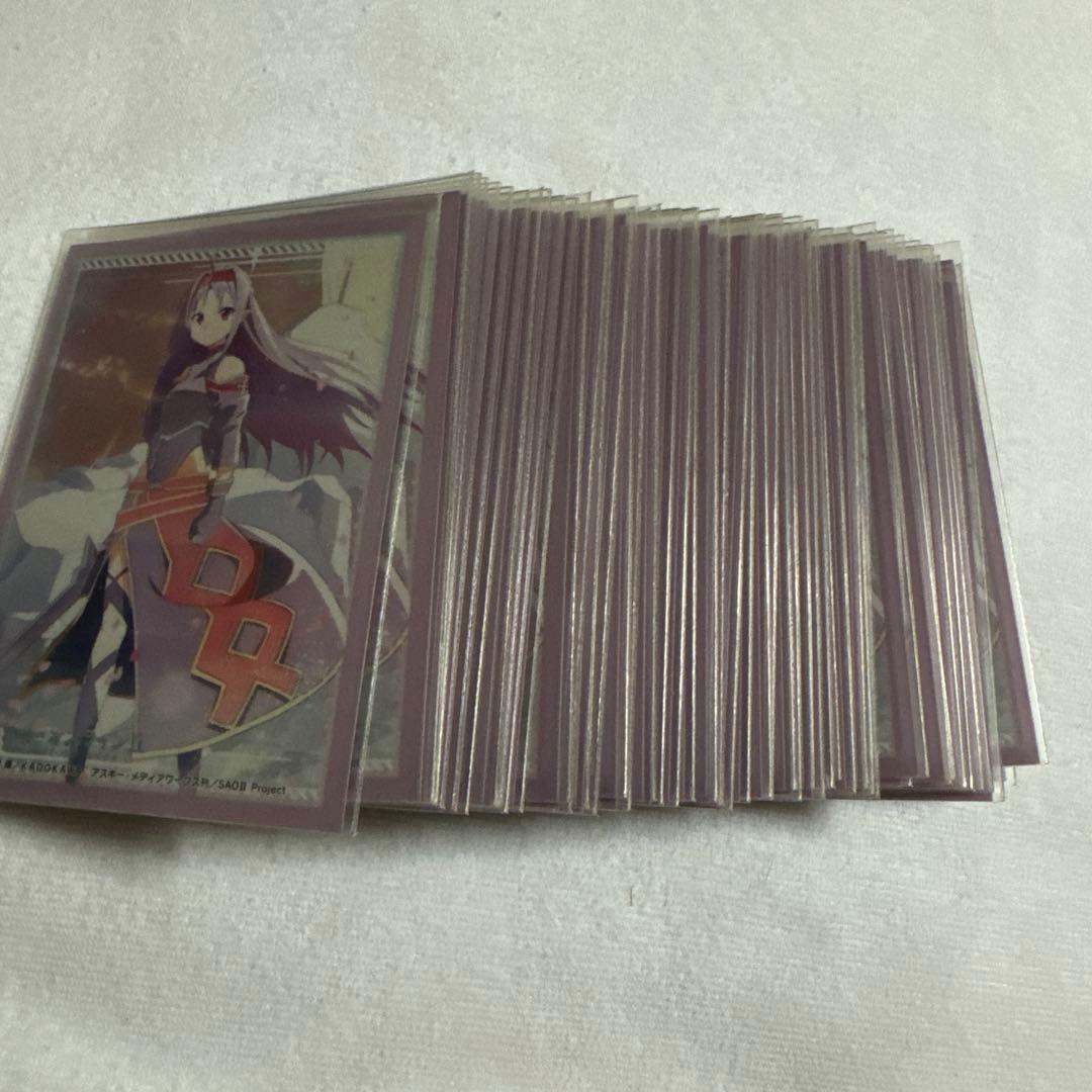 ヴァイス SAO ユウキ　アスナ　デッキ　スリーブ付き