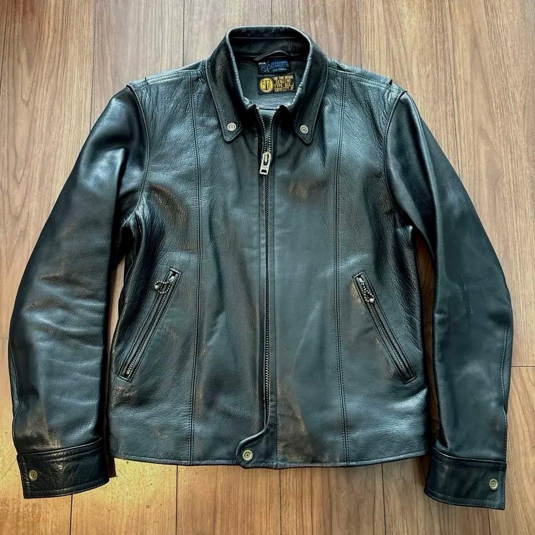 celt&cobraケルト&コブラライダースレザージャケットウルフズヘッドBJC