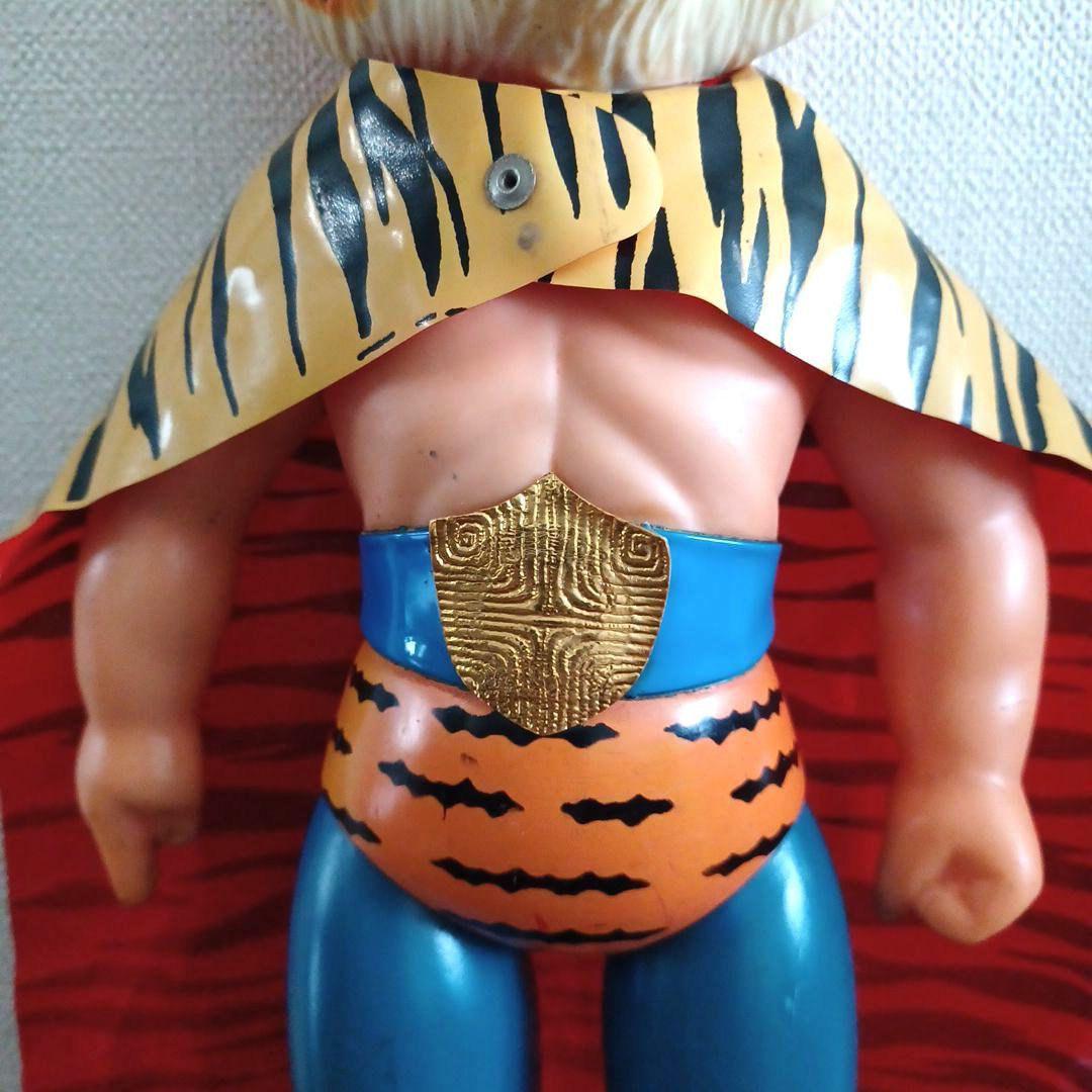 当時物　中嶋製作所ジャイアントタイガーマスク(後期型オレンジ系) ビンテージ