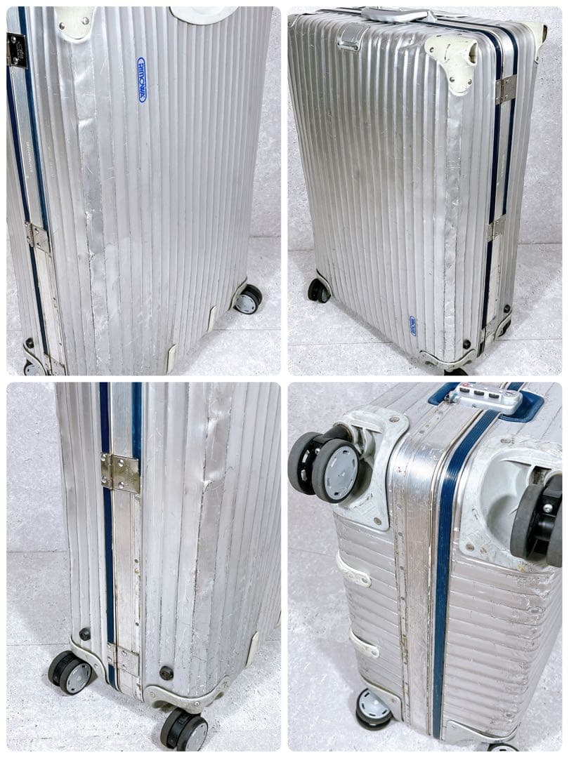 リモワ 923.77 ジュラルミンスーツケース 4輪 104L ヴィンテージ