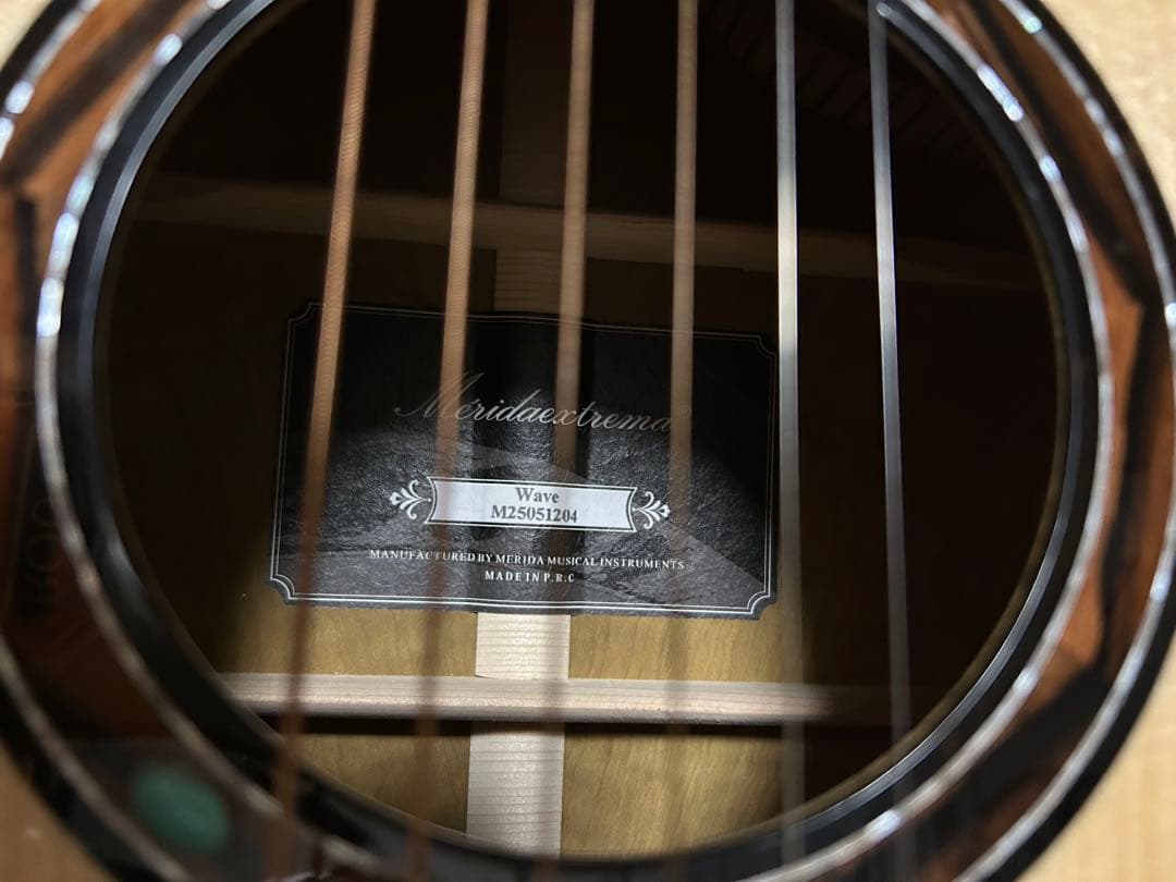Merida WAVE アコースティックギター｜オール単板 楠木
