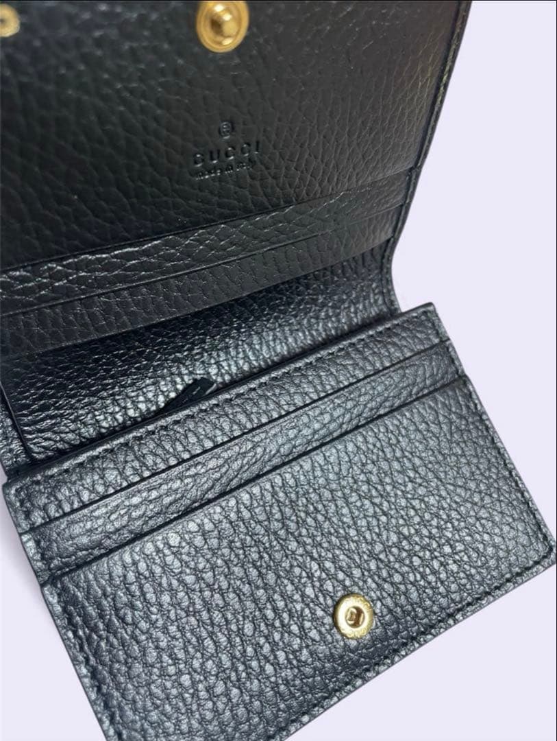 村*る様 新品未使用　GUCCI グッチ　二つ折り財布　ミニ財布　GGスプリーム