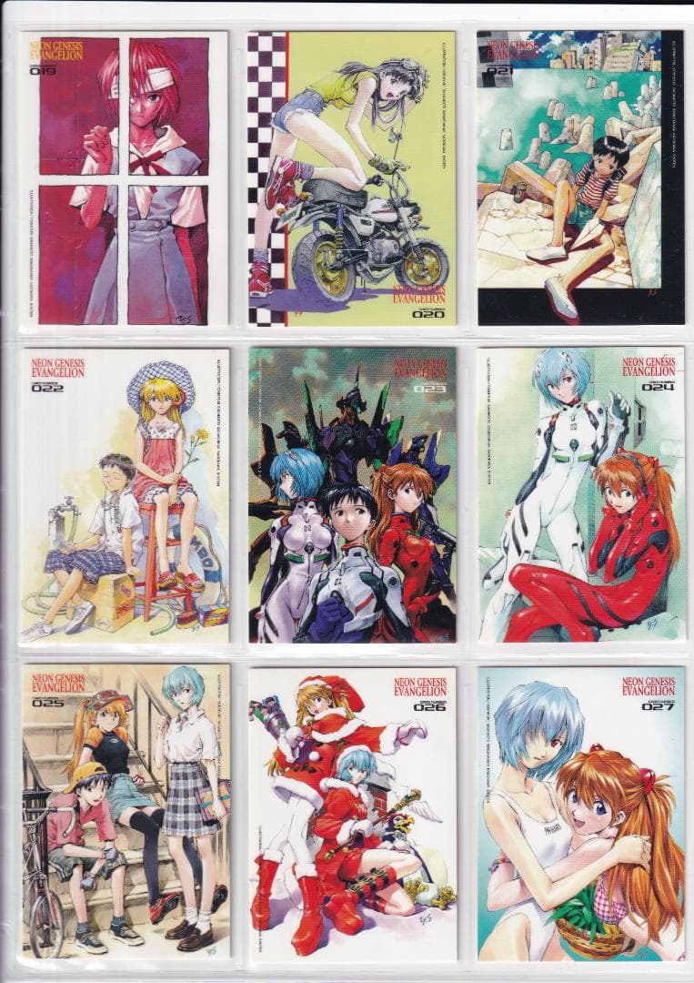エヴァンゲリオン 　トレーディングカード　アートトレカブック　全６５種コンプ