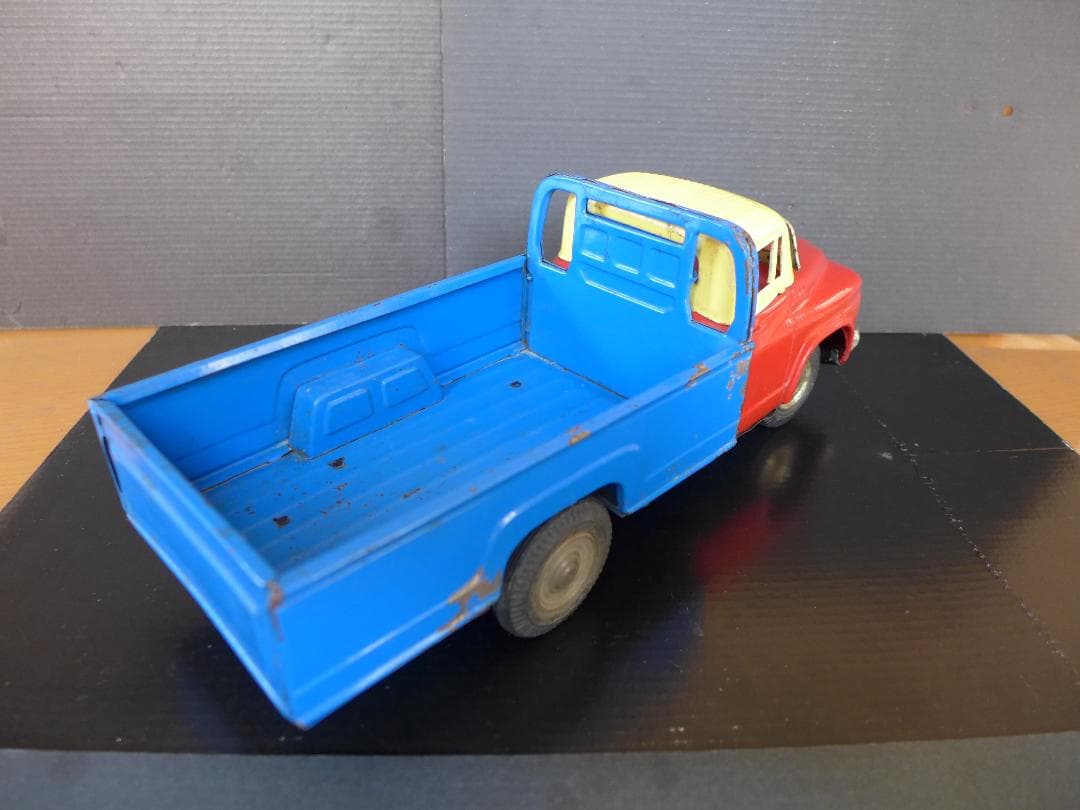 時代物　ニッサンジュニアトラック　ブリキ自動車　米沢玩具　日本製　昭和レトロ