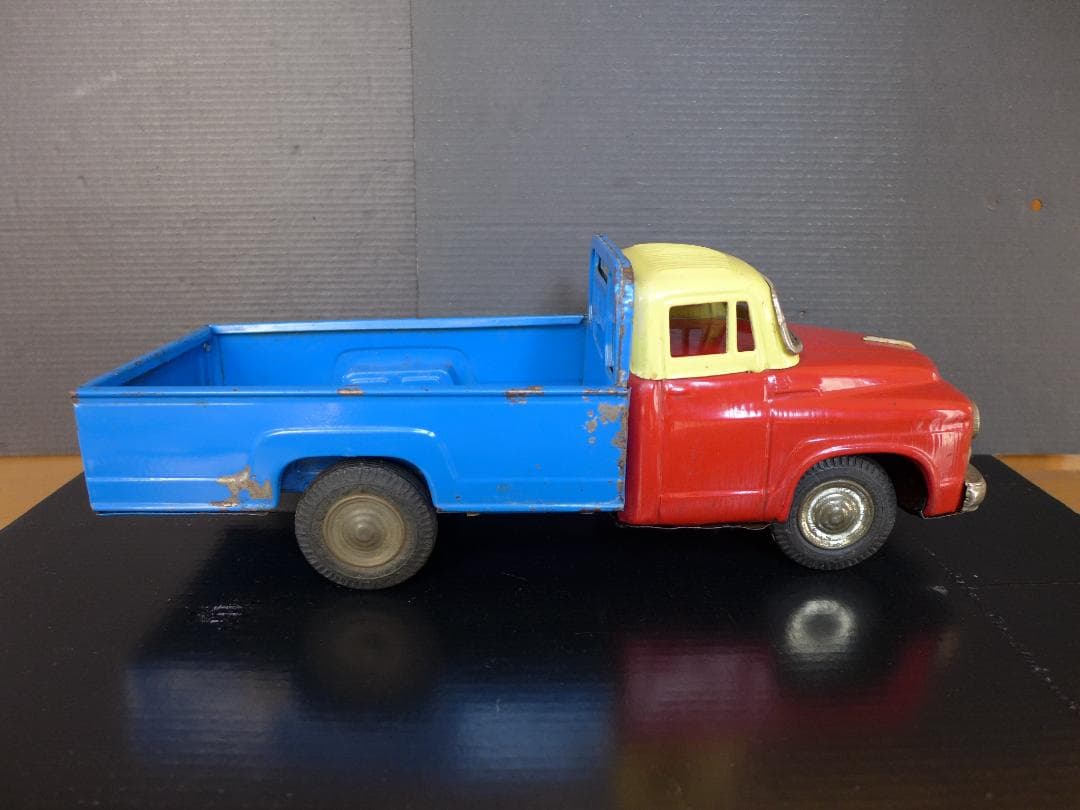 時代物　ニッサンジュニアトラック　ブリキ自動車　米沢玩具　日本製　昭和レトロ