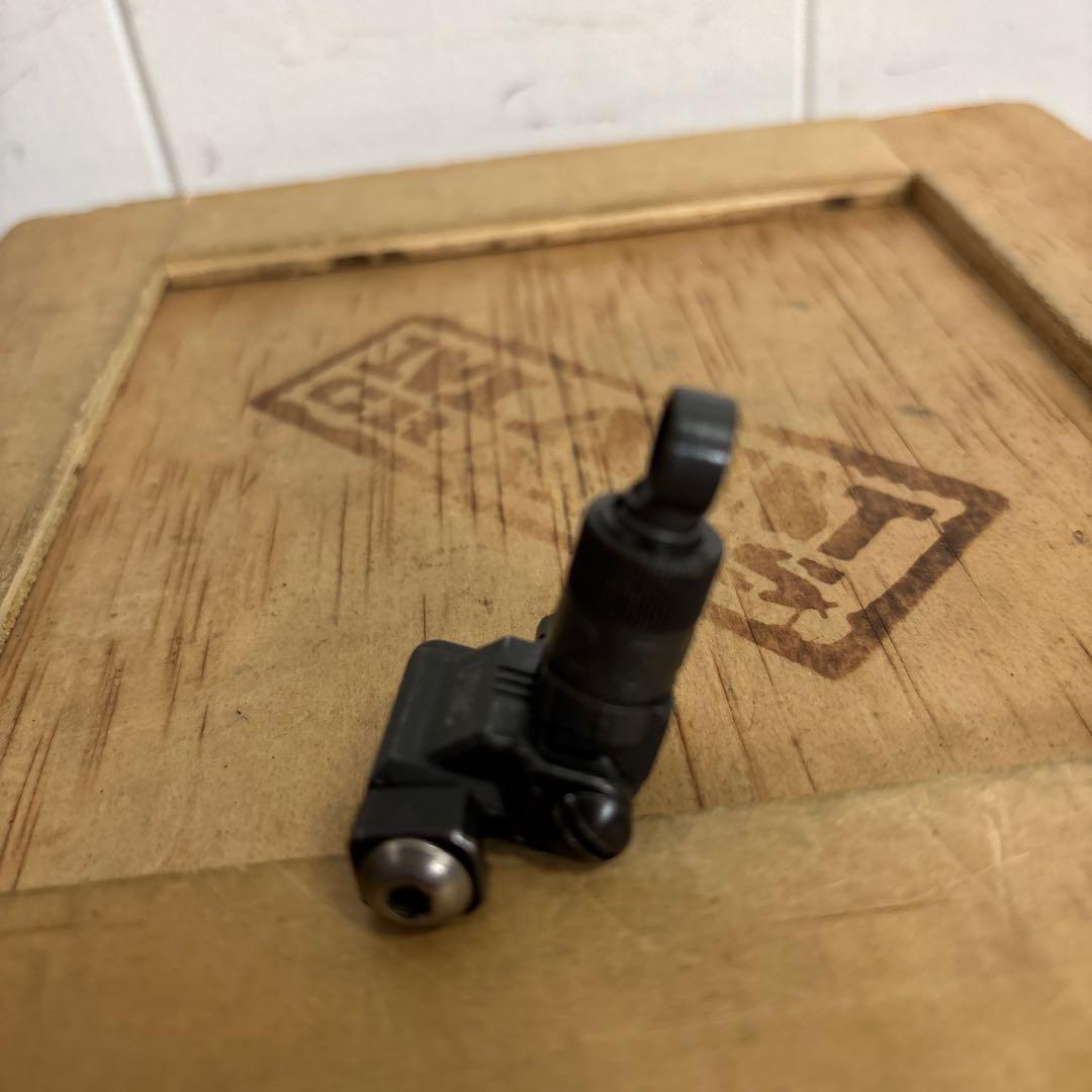 初期型　米軍　実物　KNIGHTS REAR SIGHT 600 METER ⑧