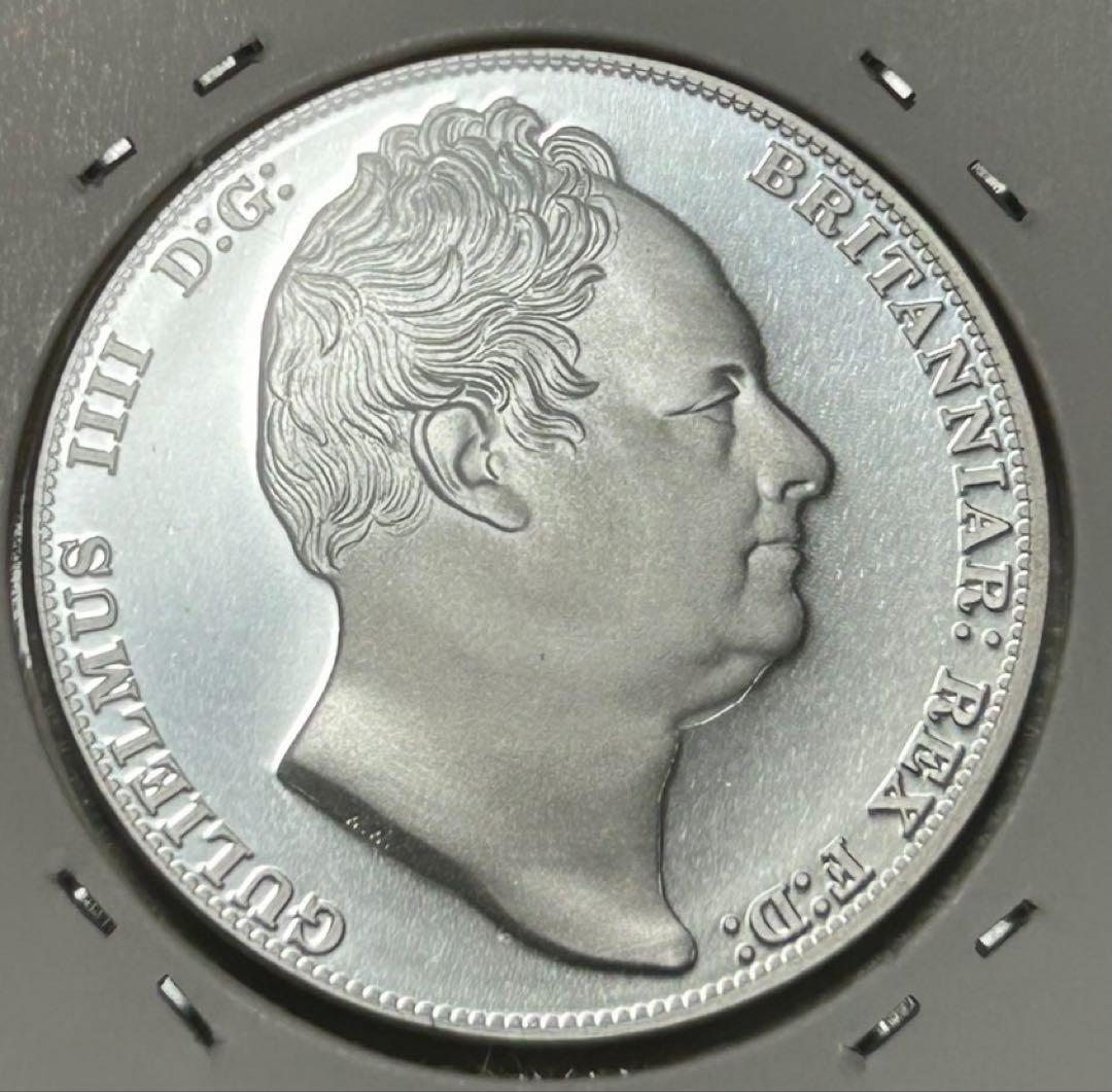 東インド会社　1830年 銀貨　発行枚数500枚　希少