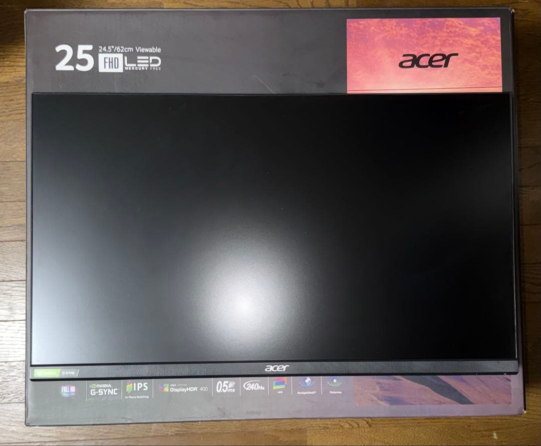 Acer ゲーミングモニター Nitro XV253QXbmiiprzx