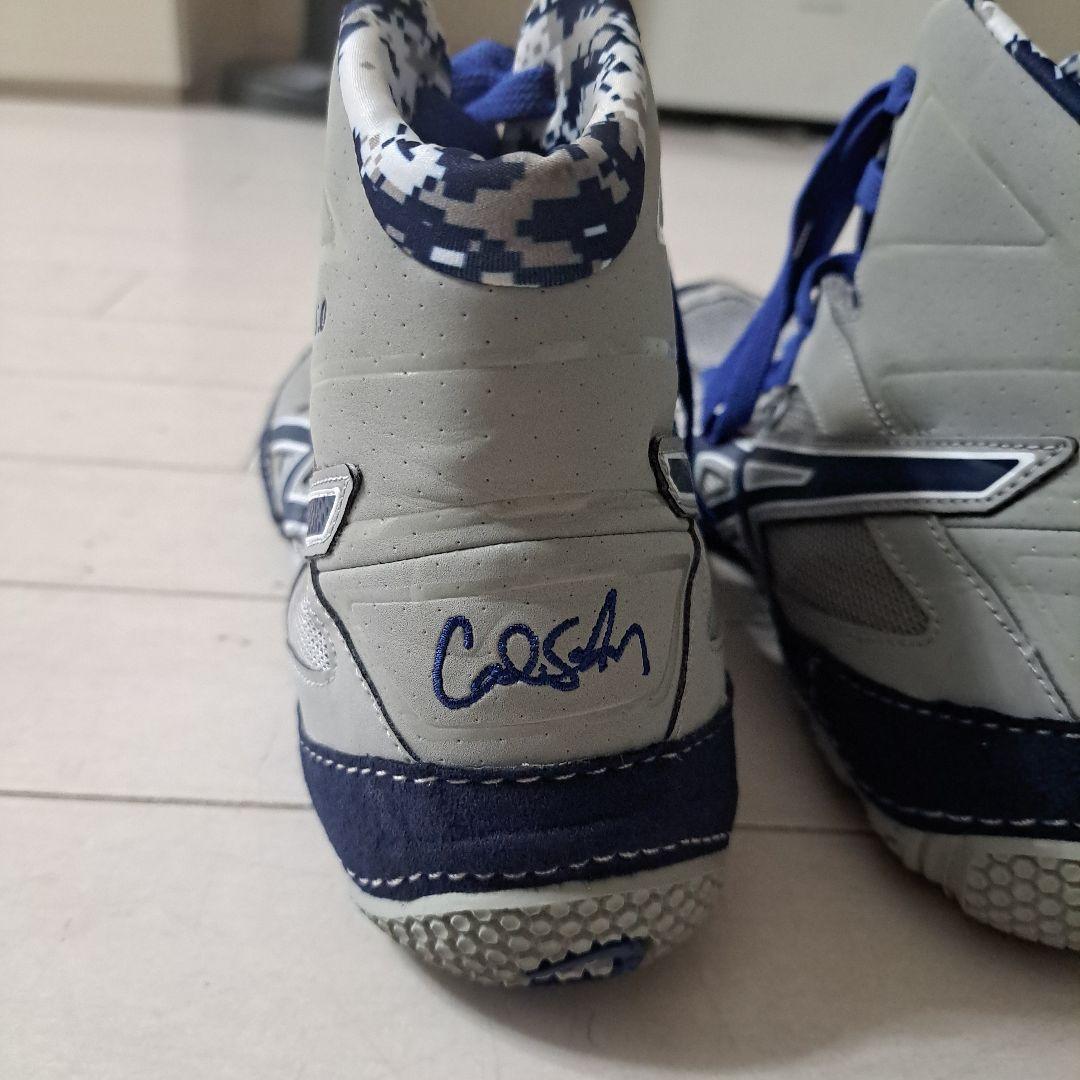 CAEL V7.0 レスリングシューズ。ボクシングシューズ グレー/ブルー