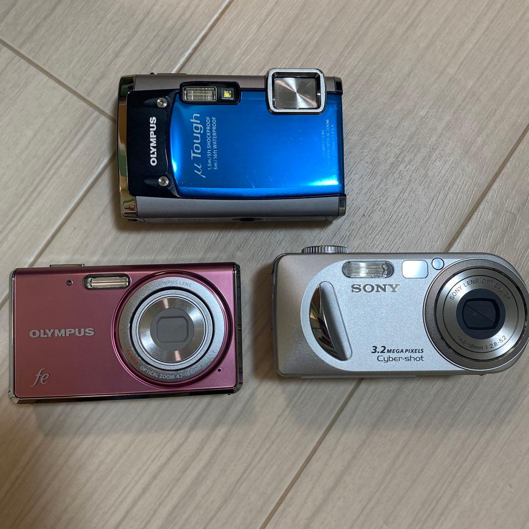 OLYMPUS SONY デジカメ ジャンク まとめ売り