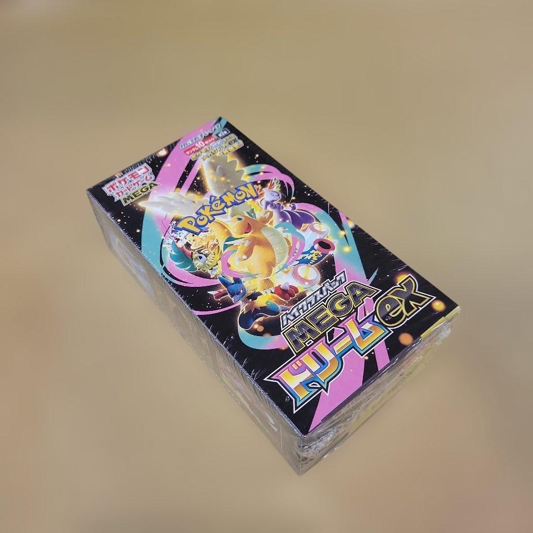 【新品未開封シュリンク付き】ポケモンカードゲーム メガドリームex 10BOX