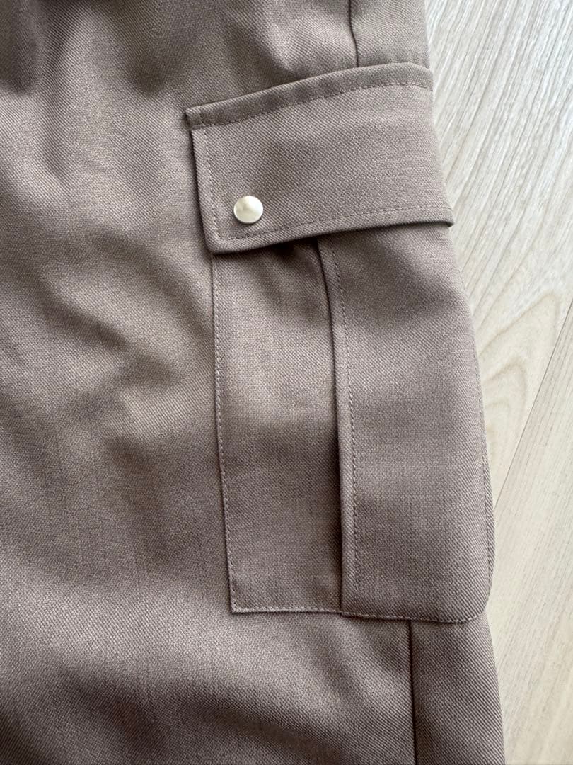 jIN♡　　ルーニィ　2024 ベルト付アウトポケットパンツ