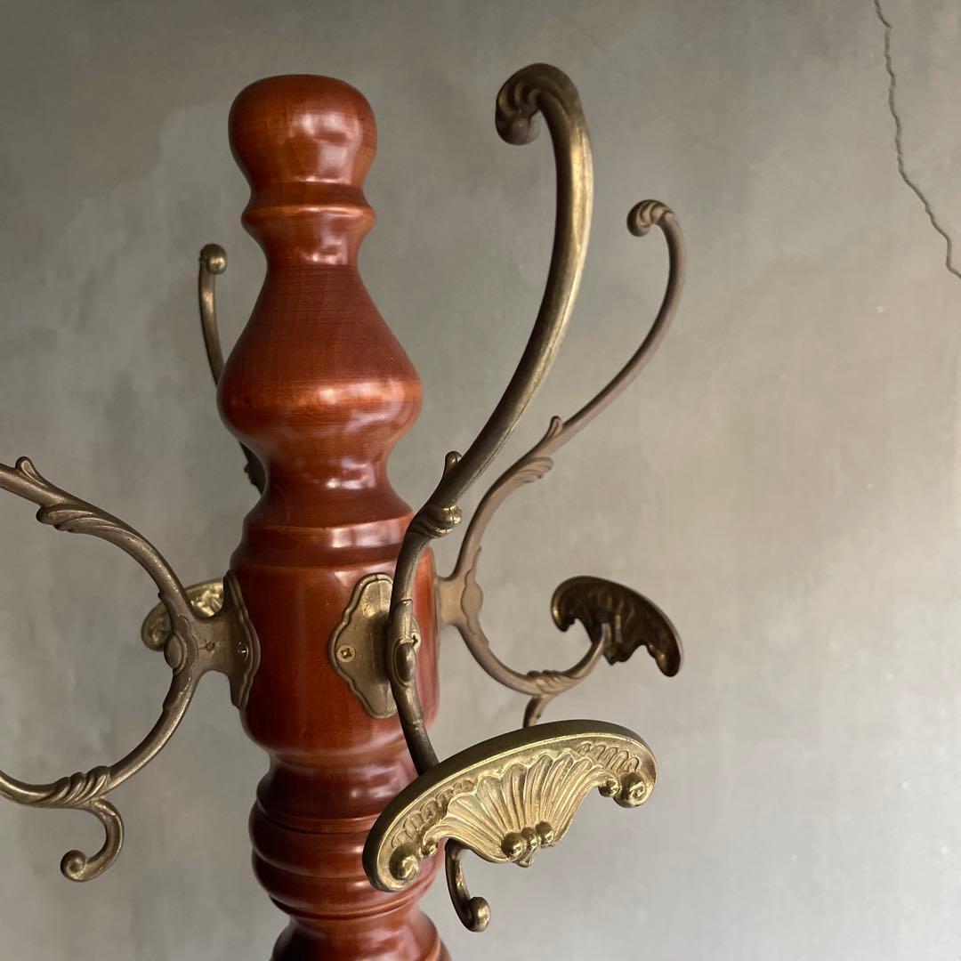 美品　イタリア　ポールハンガー