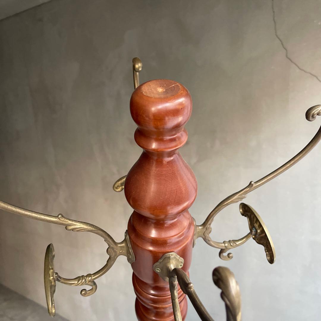 美品　イタリア　ポールハンガー