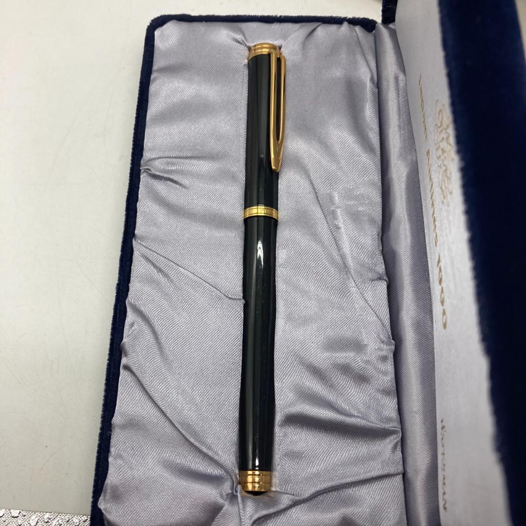 ▼WATERMAN 万年筆　JAL 1990　ペン先18K