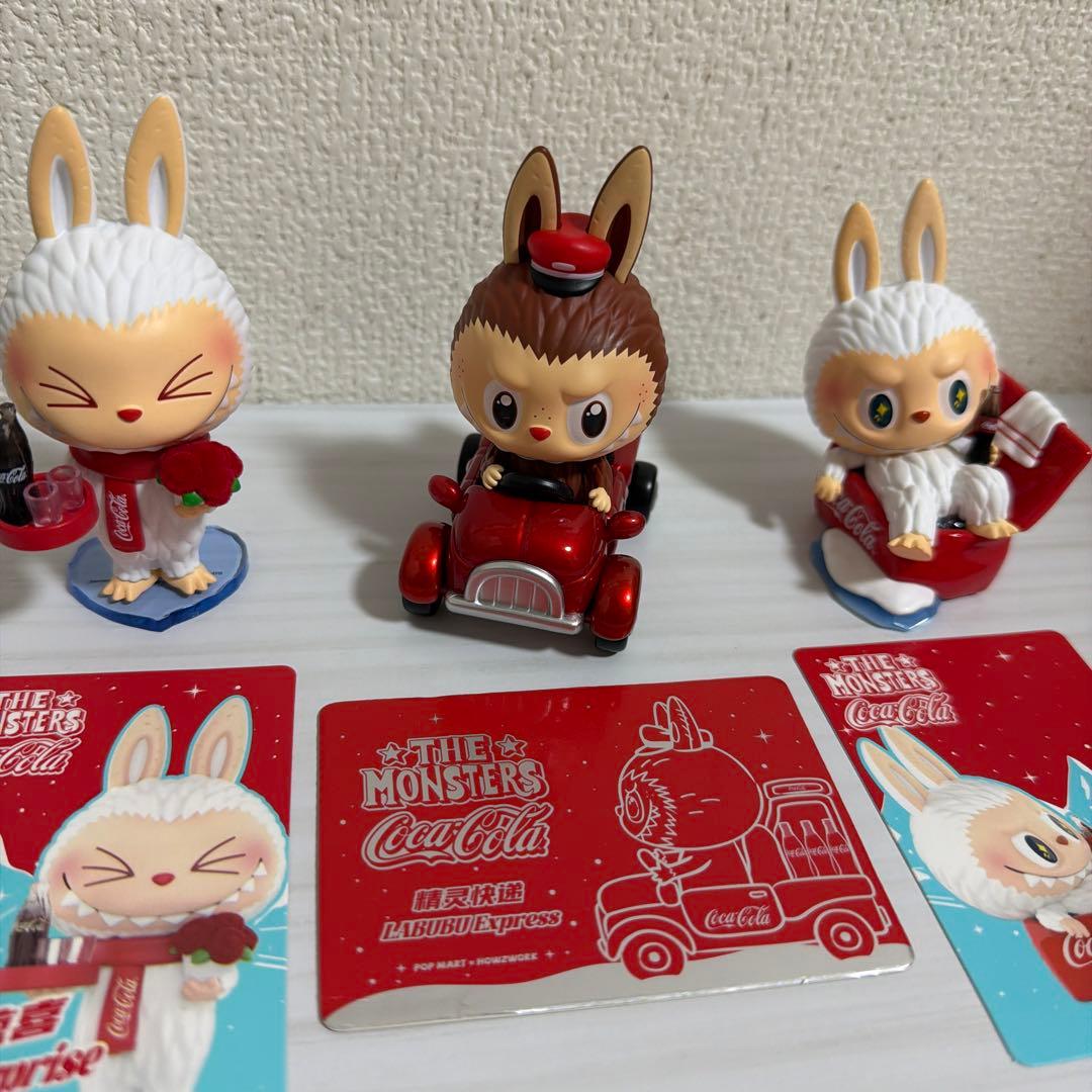 the monsters コカコーラ ラブブ シークレット　セット