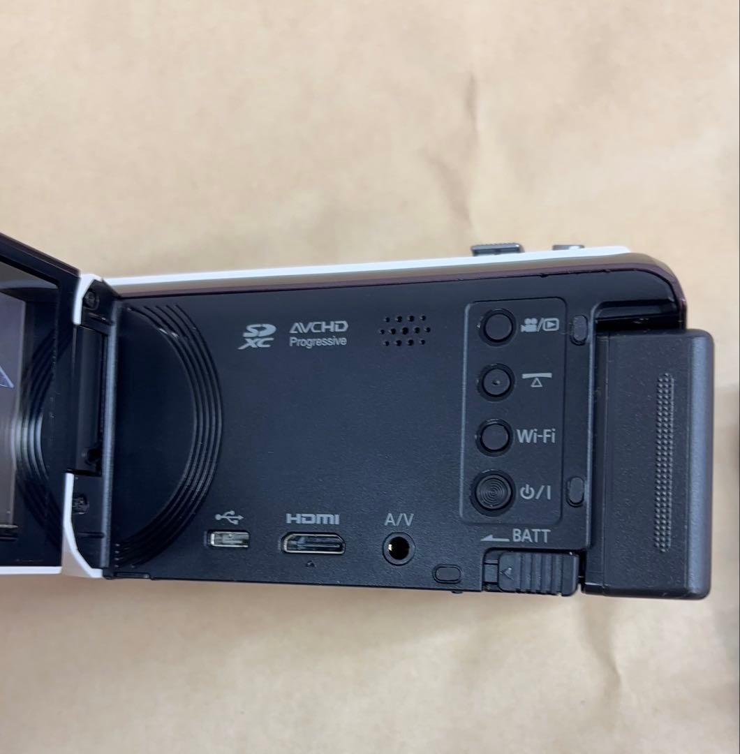 美品Panasonicパナソニック HDビデオカメラ HC-W570M ホワイト