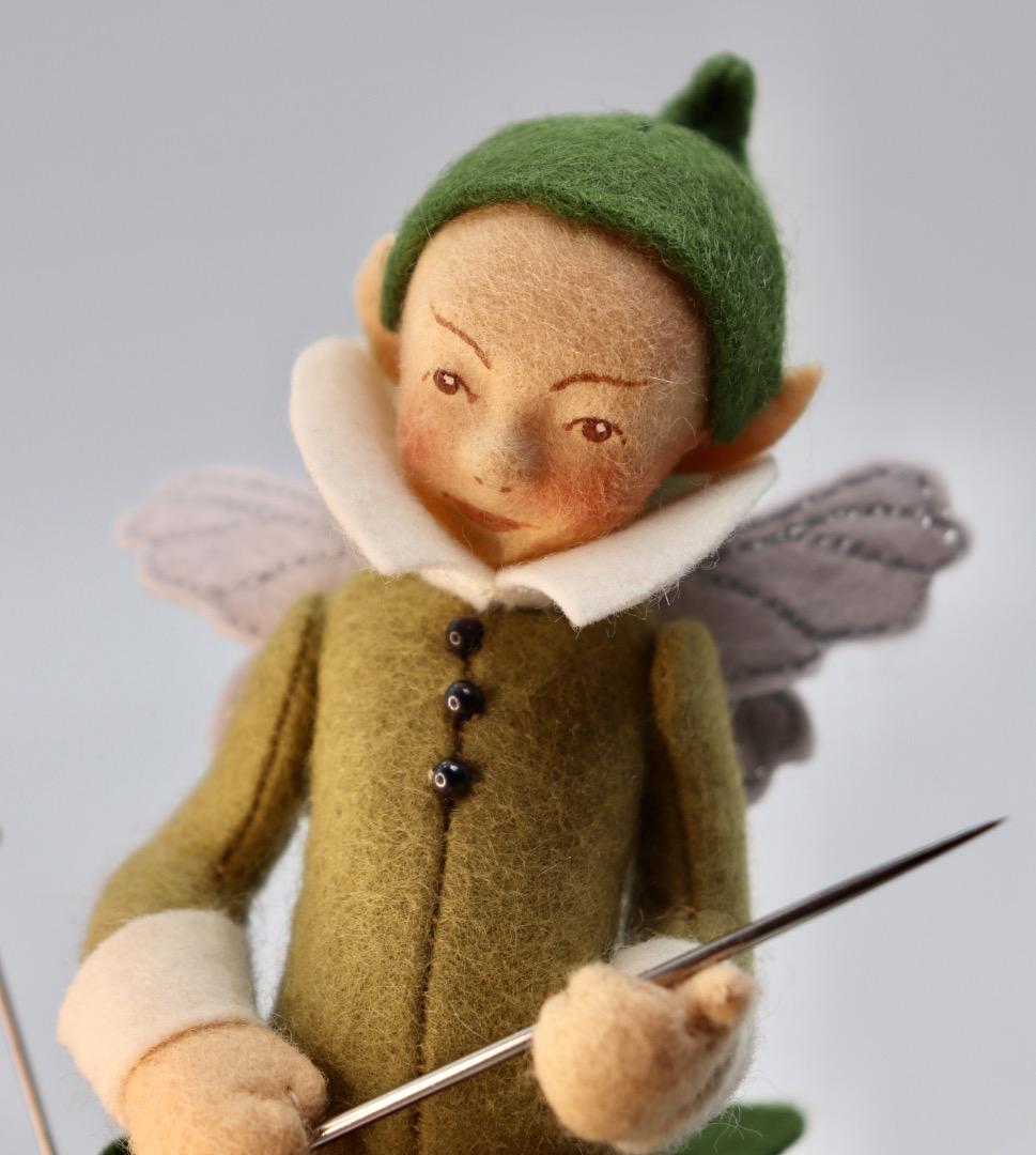 ペリウィンクル 妖精デザイン ピンクッション John Wright Dolls