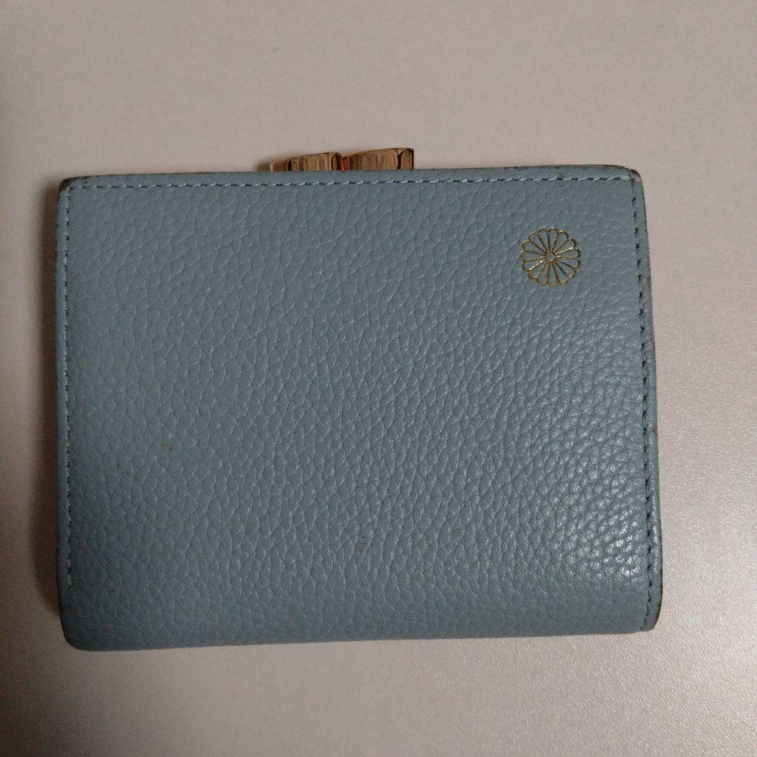 皇居財布　ブルー