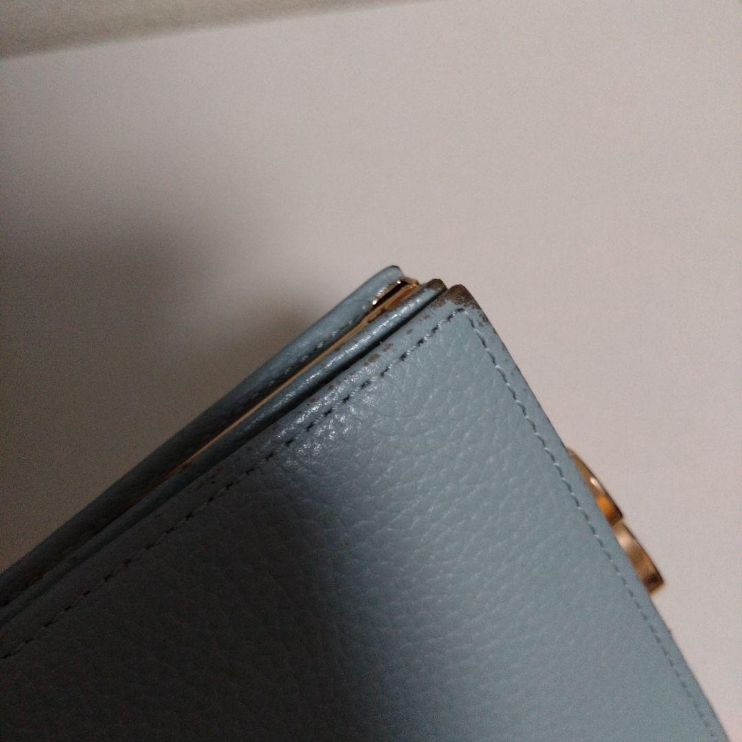 皇居財布　ブルー