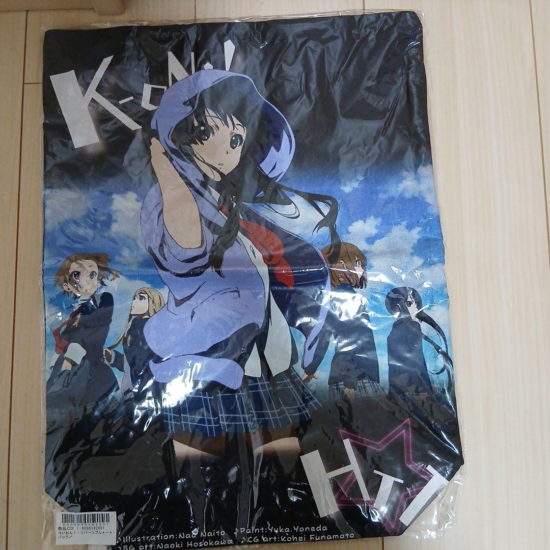希少　けいおん!　リバーシブルトートバッグ　京アニショップ限定