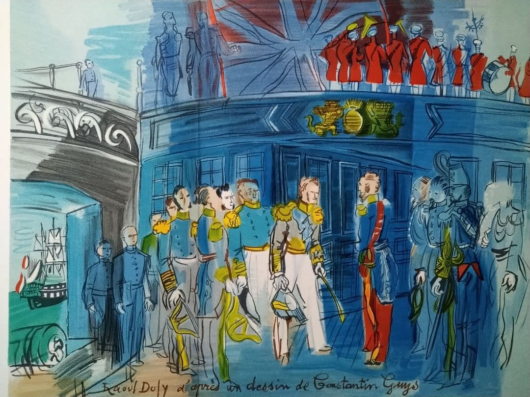 rdラウル・デュフィのリトグラフ　本物保証